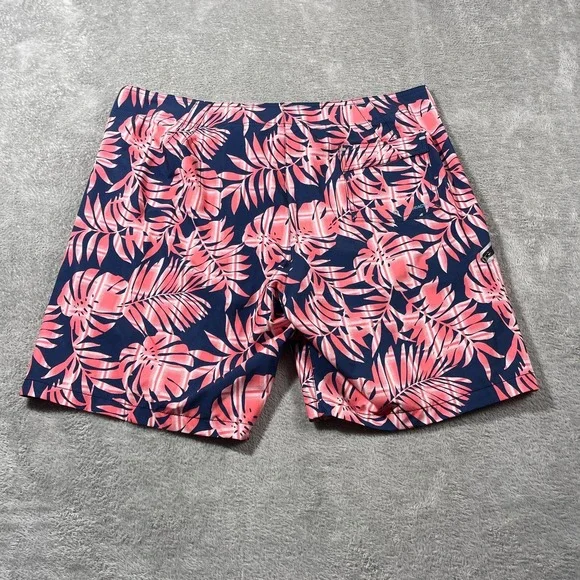 Tommy Bahama Baja Palms Plaid 40 Swim Trunks Board Shorts Beach Summer Stretch - Picture 6 of 16